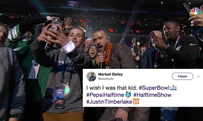 Cậu bé 13 tuổi bất ngờ nổi tiếng khắp nước Mỹ vì được selfie với Justin Timberlake - Ảnh 1.