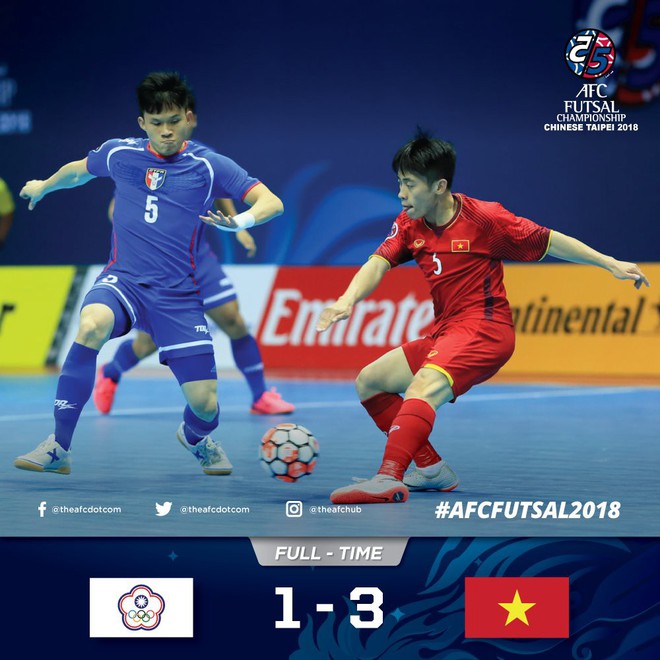 Ngược dòng kịch tính, tuyển futsal Việt Nam giành vé vào tứ kết giải châu Á gặp Uzbekistan - Ảnh 1.