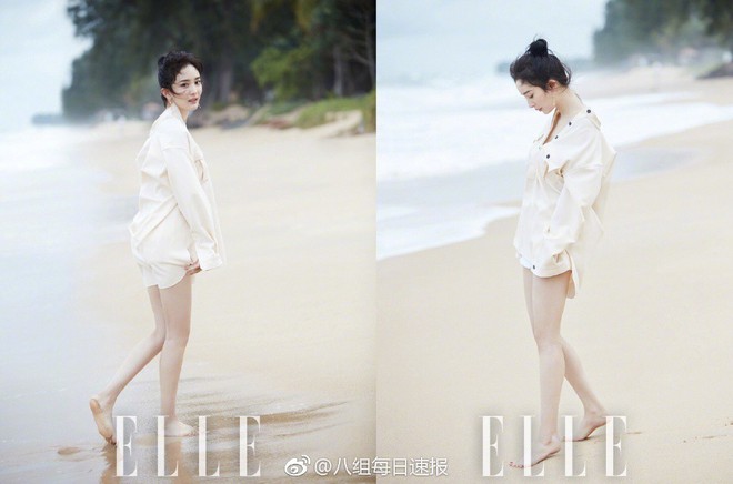 V&ocirc; t&igrave;nh hay hữu &yacute;: Nghệ sĩ c&ugrave;ng c&ocirc;ng ty Dương Mịch đều sở hữu đ&ocirc;i ch&acirc;n thuộc h&agrave;ng cực phẩm - Ảnh 3.