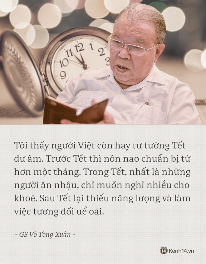 Vị giáo sư suốt 12 năm giữ quan điểm gộp Tết tây Tết ta: Đề xuất nhưng chưa ai làm nên gia đình tôi vẫn ăn Tết kiểu cũ thôi! - Ảnh 2.