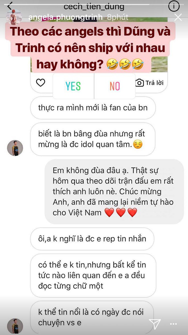 Sau khi khoe được Tiến Dũng &quot;thả th&#237;nh&quot;, Angela Phương Trinh khẳng định: &quot;Cả nh&#224; h&#227;y y&#234;n t&#226;m, Dũng chỉ l&#224; anh trai!&quot; - Ảnh 1.