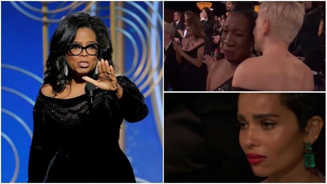 Hàng loạt khán giả phải rơi nước mắt trước bài diễn văn của Oprah Winfrey tại Quả Cầu Vàng 2018 - Ảnh 3.