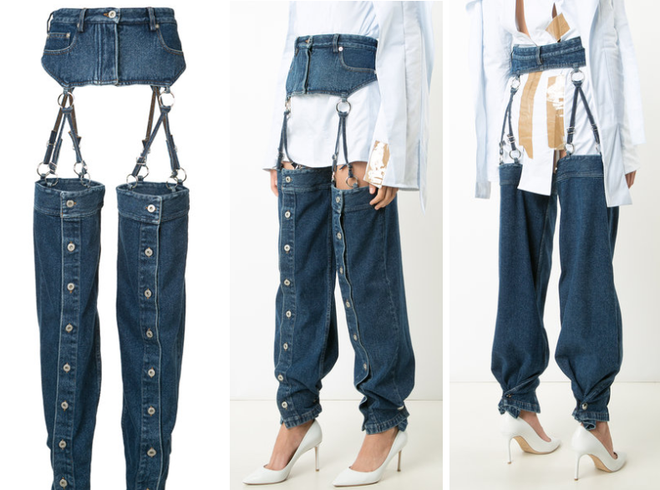 Điểm danh 7 mẫu quần jeans quái đản đã xấu đau đớn lại còn có mức giá chặt chém - Ảnh 5.