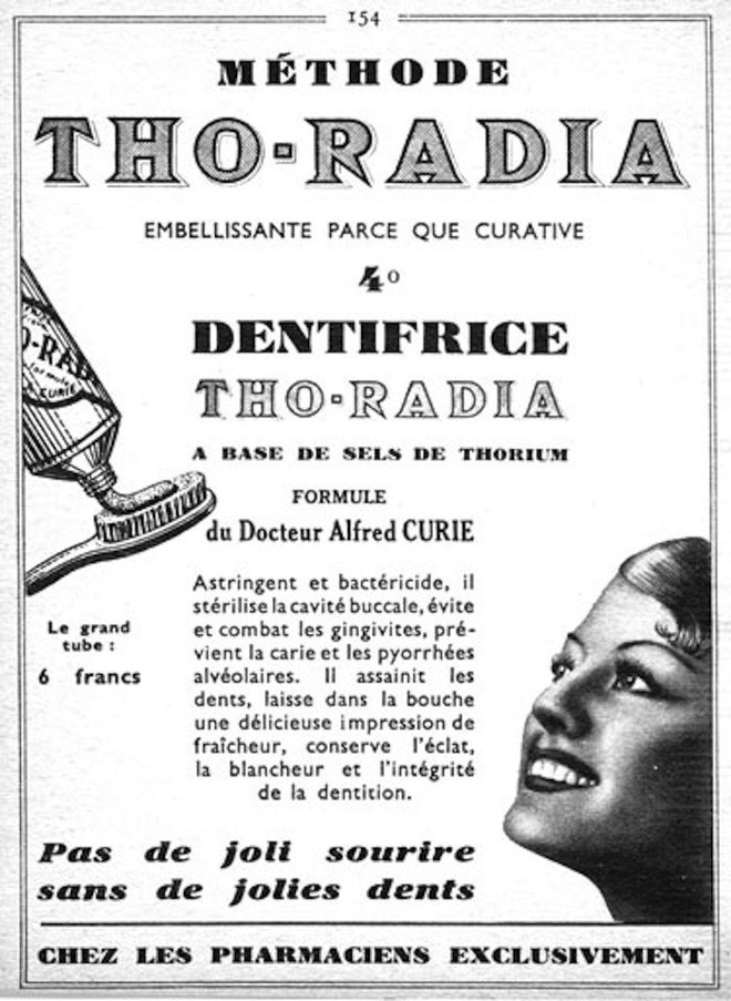 Trước khi biết về sự nguy hiểm của Radium, con người đ&atilde; từng d&ugrave;ng n&oacute; v&ocirc; tư thế n&agrave;y đ&acirc;y - Ảnh 4.