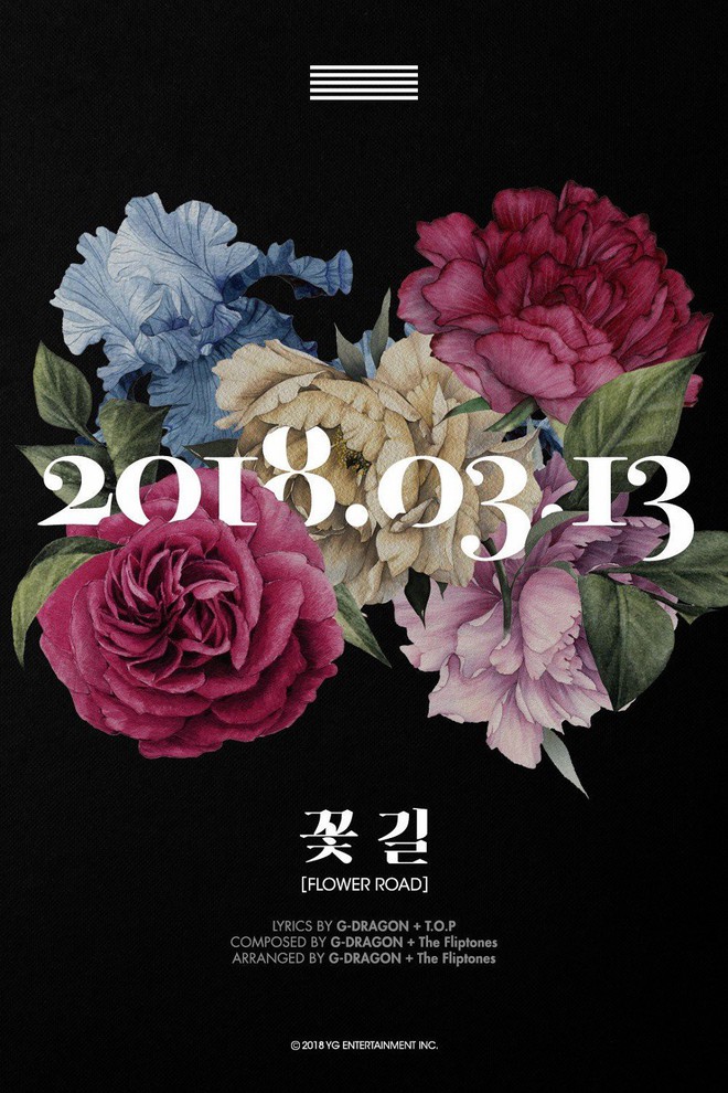 5 bông hoa 5 màu gây tò mò trên ảnh nhá hàng cho single chia tay fan của Big Bang - Ảnh 1.