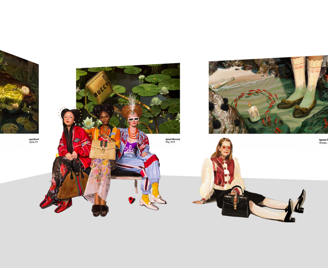 L&agrave;m show diễn dị chưa đủ, Gucci c&ograve;n tr&igrave;nh l&agrave;ng những mẫu thiết kế mới bằng c&aacute;ch m&agrave; kh&ocirc;ng ai c&oacute; thể ngờ tới được  - Ảnh 4.