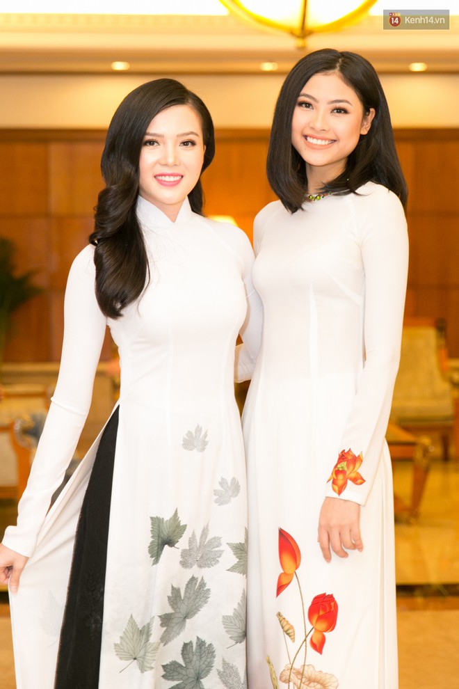 Khoảnh khắc hiếm hoi: 6 Hoa hậu, &Aacute; hậu hai m&ugrave;a Hoa hậu li&ecirc;n tiếp diện &aacute;o d&agrave;i đọ sắc - Ảnh 9.
