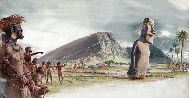 Đảo Phục Sinh - một trong những hòn đảo bí ẩn nhất lịch sử nhân loại đang biến mất - Ảnh 1.