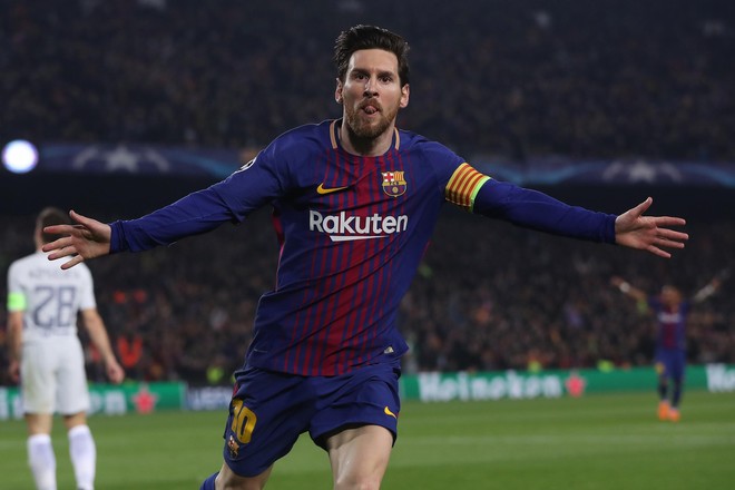 Những thống k&ecirc; khủng khiếp của Messi sau khi ghi b&agrave;n thắng thứ 100 - Ảnh 1.