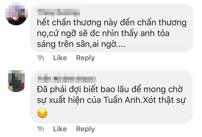 Bức ảnh Tuấn Anh gục đầu, khóc nức nở vì chấn thương khiến fan hâm mộ đau lòng xót xa - Ảnh 6.