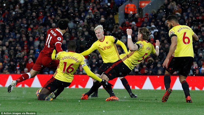 Messi Ai Cập ghi 4 bàn, Liverpool hủy diệt Watford tại Anfield - Ảnh 8.