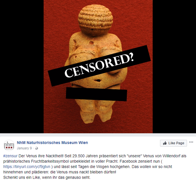 Facebook đụng nhầm tổ kiến lửa: Lỡ gỡ ảnh tượng khỏa thân, bị cả bảo tàng chế ảnh phản đối - Ảnh 1.