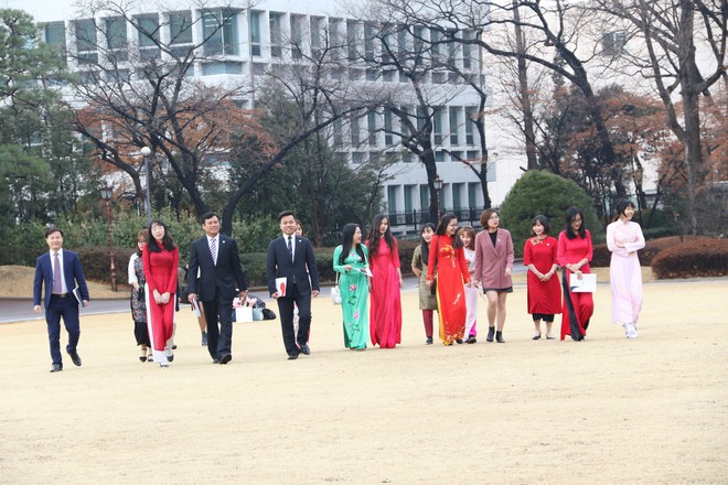 Lần đầu tiên trong lịch sử, Phu nhân Tổng thống Hàn Quốc gặp gỡ du học sinh Việt Nam tại Nhà Xanh - Ảnh 2.