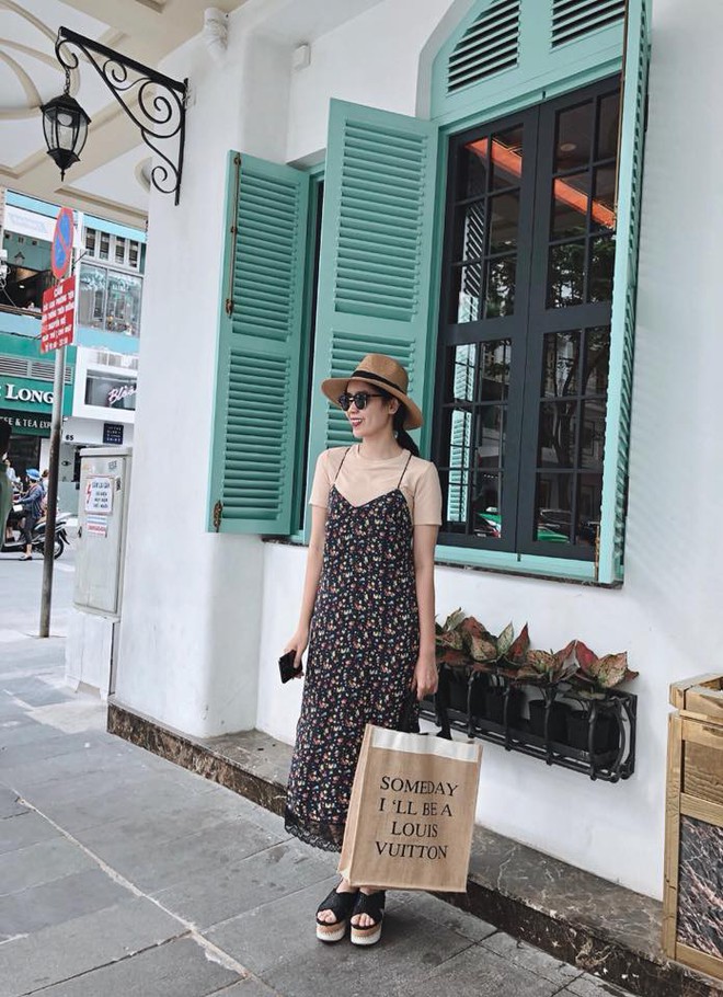 Street style sao: Loạt sao Việt đã bắt đầu khoe dáng với áo phông, áo ba lỗ mát mẻ - Ảnh 8.