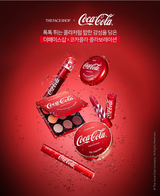 Vừa ra mắt, bộ sản phẩm của The Face Shop x Coca Cola đã được các tín đồ làm đẹp share rần rần - Ảnh 1.