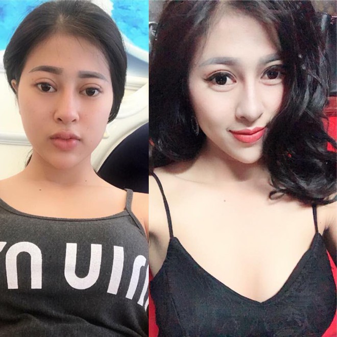 Chùm ảnh: Khoảng cách xa nhất trên đời này là mặt mộc và sau make up của chị em - Ảnh 8.