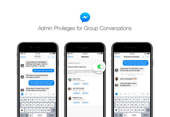Facebook Messenger có tính năng mới: Trưởng phòng chat làm chủ, không thể kick nhau loạn xạ được nữa - Ảnh 3.