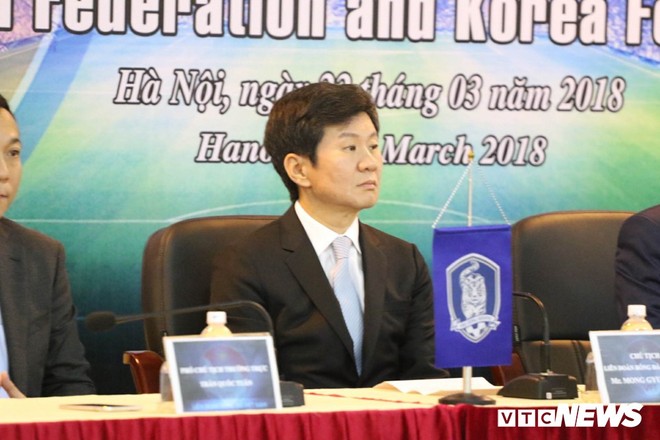 Chủ tịch LĐBĐ Hàn Quốc: Mong bóng đá Việt Nam thành thế lực châu Á - Ảnh 1.