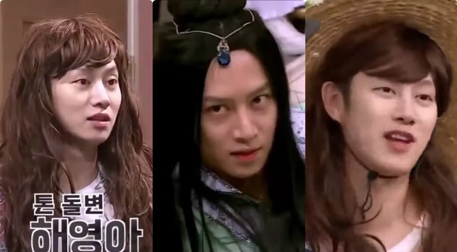 Choáng ngợp những màn giả gái thần sầu của siêu sao vũ trụ Kim Heechul trên các show truyền hình - Ảnh 3.