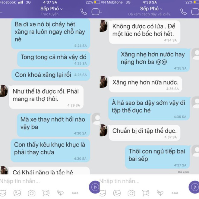 Ch&ugrave;m tin nhắn: H&oacute;a ra đồng ch&iacute; bố đ&aacute;ng y&ecirc;u v&agrave; x&igrave; tin hơn tưởng tượng rất nhiều - Ảnh 13.