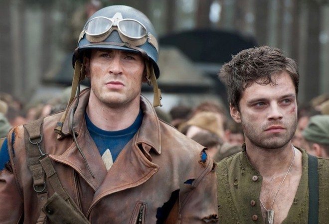 Đổ rạp trước c&aacute;c m&agrave;n đối đ&aacute;p &ldquo;t&igrave;nh bể b&igrave;nh của cặp đ&ocirc;i Bucky - Steve ở vũ trụ Marvel - Ảnh 1.