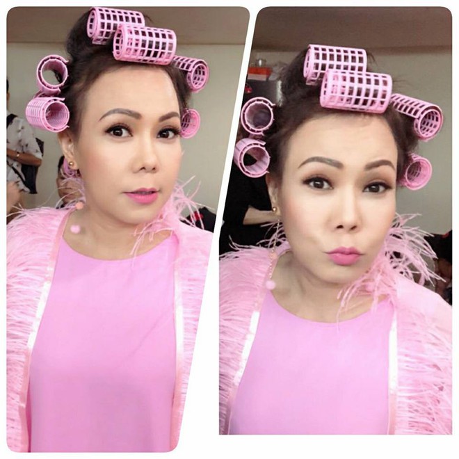 Hết xin album, Việt Hương c&ograve;n thể hiện t&igrave;nh y&ecirc;u bằng việc bắt chước ảnh selfie tưng tửng của Mỹ T&acirc;m! - Ảnh 2.
