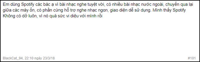 Sau 2 tuần dùng Spotify nghe nhạc, cư dân mạng Việt Nam nói gì? - Ảnh 7.