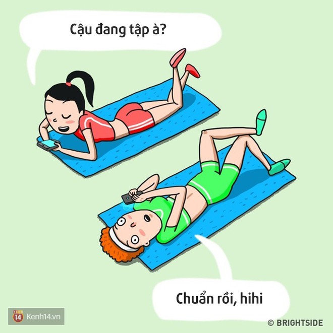 11 kiểu con gái tại phòng gym, bạn thuộc team nào? - Ảnh 13.