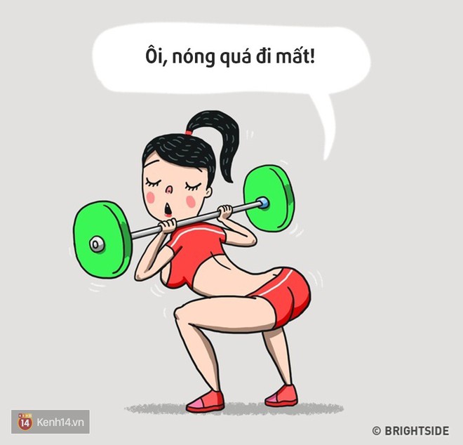 11 kiểu con gái tại phòng gym, bạn thuộc team nào? - Ảnh 15.