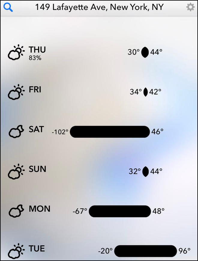Mỹ: Dân tình hoảng hốt vì app thời tiết nổi tiếng tự nhiên báo nhiệt độ lạnh gấp đôi Bắc Cực - Ảnh 1.