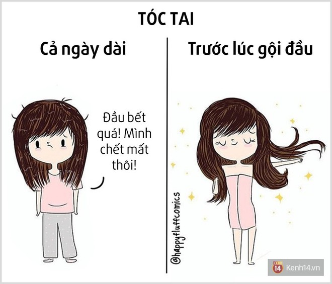 Bộ tranh: Đây chính là những gì diễn ra trong một ngày của hội con gái! - Ảnh 9.