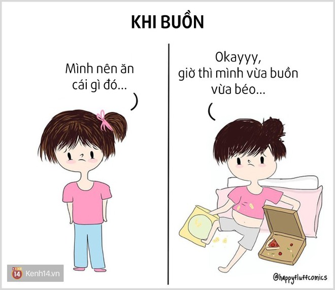 Bộ tranh: Đây chính là những gì diễn ra trong một ngày của hội con gái! - Ảnh 17.