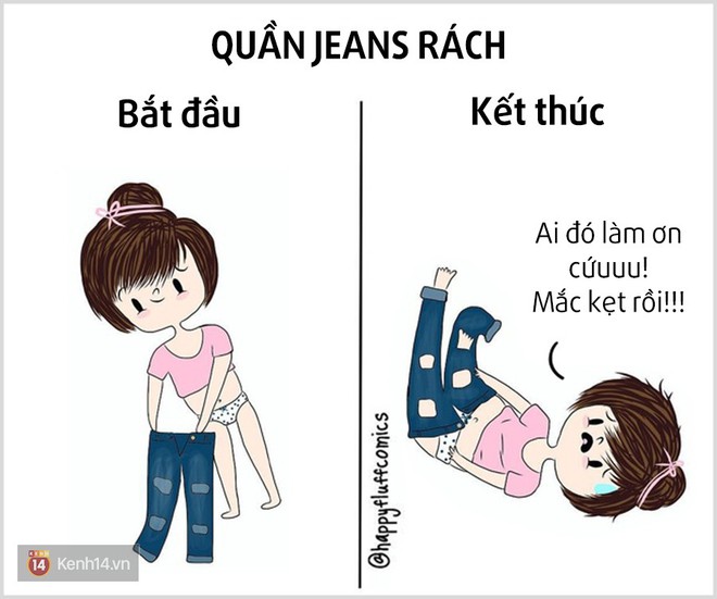 Bộ tranh: Đây chính là những gì diễn ra trong một ngày của hội con gái! - Ảnh 19.