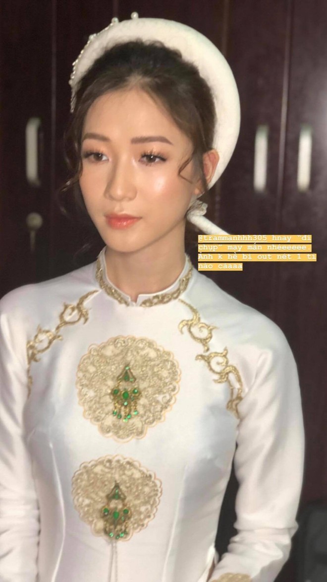 Phương Ly, Salim, Ngọc Thảo... xinh đẹp rạng rỡ trong lễ ăn hỏi của Tr&acirc;m Anh - JustaTee - Ảnh 2.