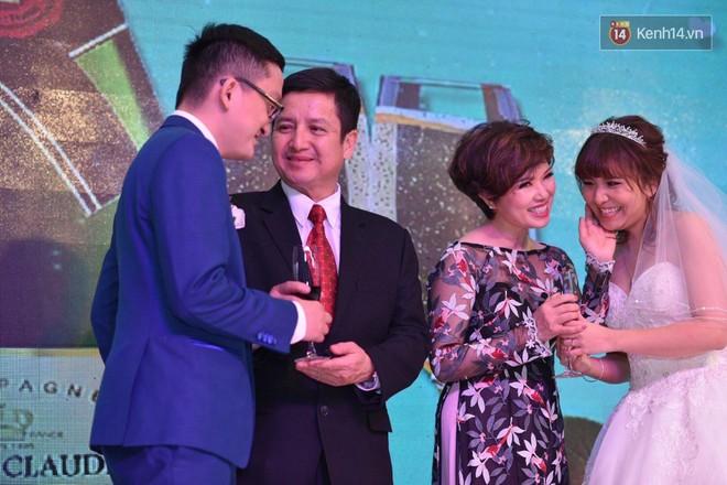 Bảo Thanh và dàn sao Việt rạng rỡ đến đám cưới của con trai Táo Giao thông Chí Trung - Ảnh 3.