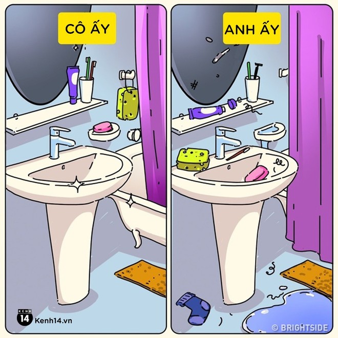 Bộ tranh: Đừng vội ch&ecirc; con g&aacute;i kh&oacute; hiểu khi con trai c&ograve;n k&igrave; lạ hơn rất nhiều - Ảnh 9.
