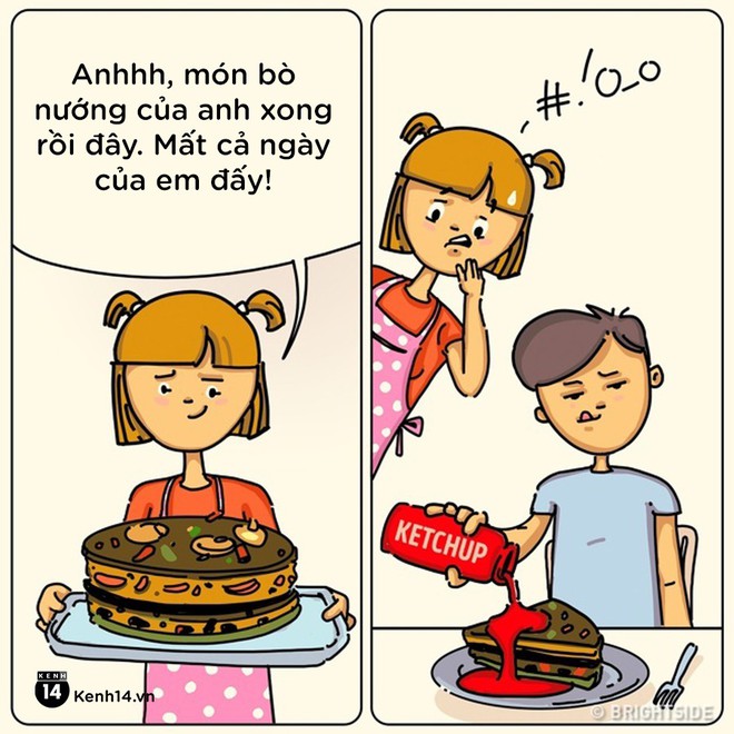 Bộ tranh: Đừng vội ch&ecirc; con g&aacute;i kh&oacute; hiểu khi con trai c&ograve;n k&igrave; lạ hơn rất nhiều - Ảnh 17.