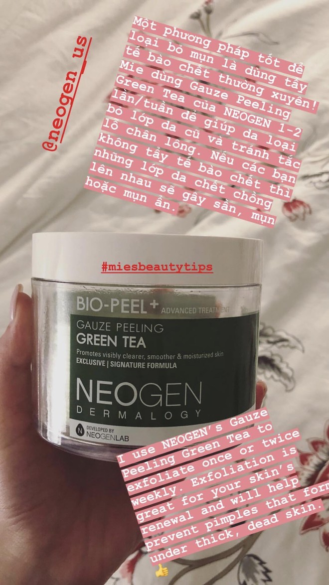 Da của Mie Nguyễn hết mụn và căng bóng lên từng ngày là nhờ chu trình chăm sóc với 5 bảo bối sau - Ảnh 5.