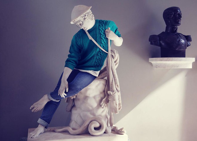 Hóa ra, mốt cho tượng mặc quần áo ở Đồ Sơn đã được nghệ sĩ Pháp làm từ lâu với phiên bản đẹp hơn nhiều lần - Ảnh 9.
