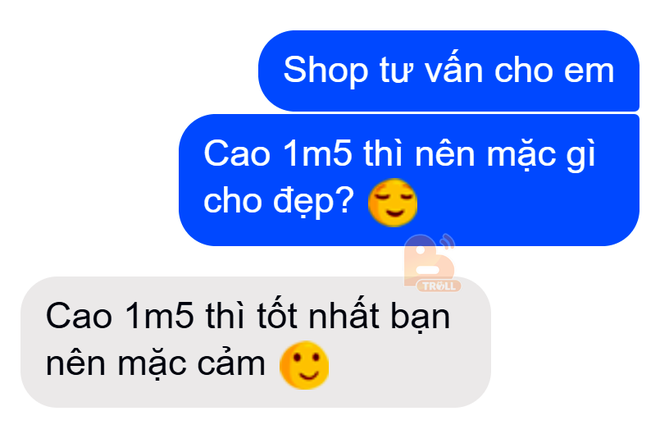 Hỏi 1m50 n&ecirc;n mặc g&igrave; cho đẹp, shop online tư vấn si&ecirc;u gắt khiến d&acirc;n mạng lập tức chia phe - Ảnh 1.