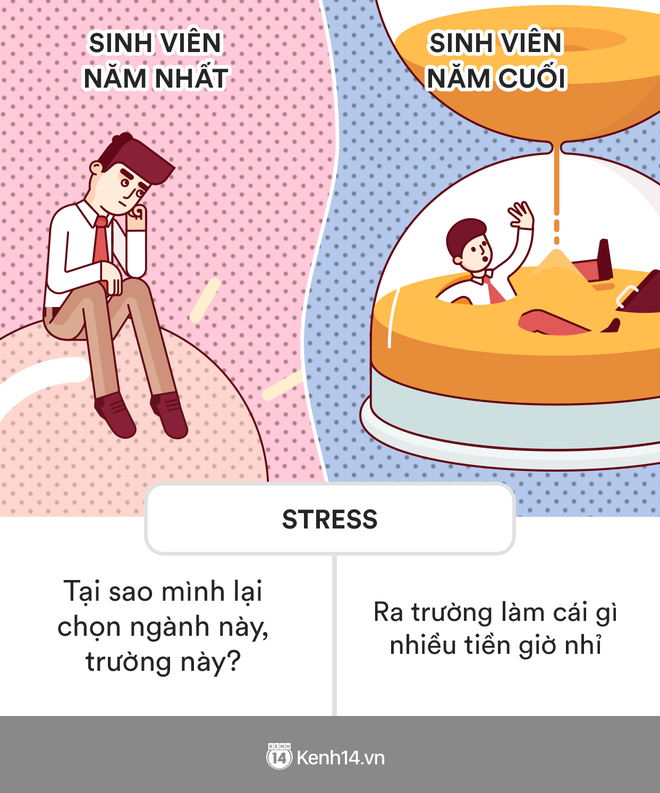 Sinh viên năm nhất và năm cuối, cách nhau vài tuổi thôi mà khác nhau như 2 thế hệ - Ảnh 4.