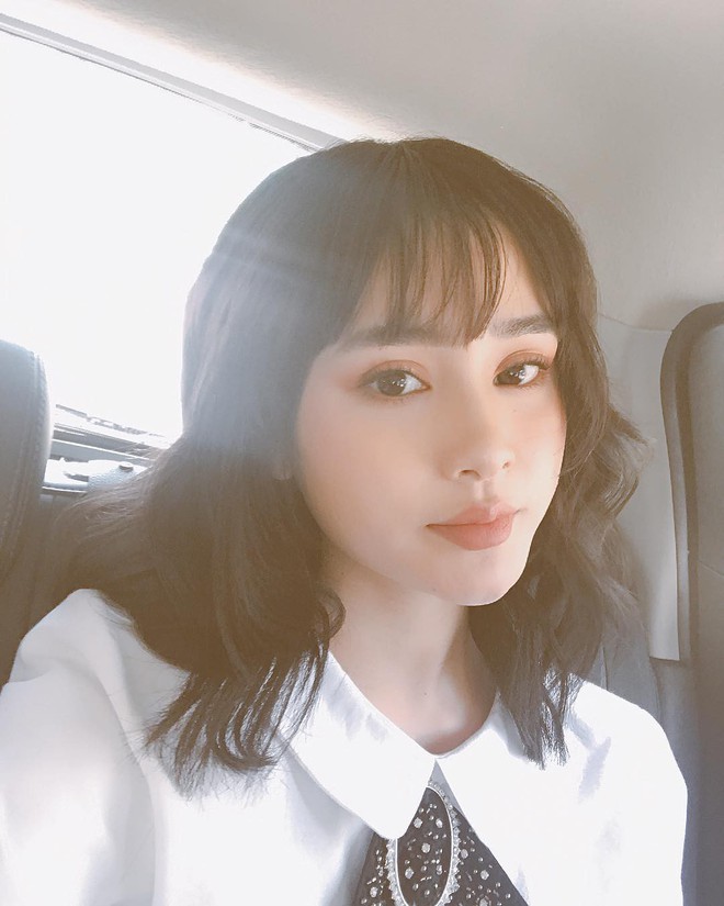"Đổi gió" với tóc xoăn Sulli nhưng dường như Hiền Hồ lại bớt xinh đi vài phần - Ảnh 8.