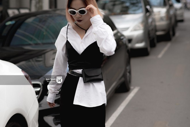 Street style 2 miền: miền Nam tràn ngập màu sắc, miền Bắc tuyền một gam đen nhưng cùng phát cuồng vì waist bag - Ảnh 14.