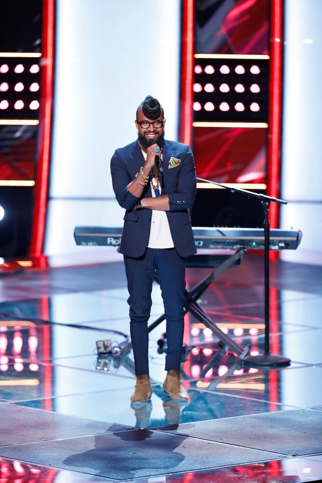 The Voice US: Nam th&iacute; sinh l&agrave;m cha từ năm 16 tuổi khiến cả 4 HLV bấn loạn - Ảnh 3.