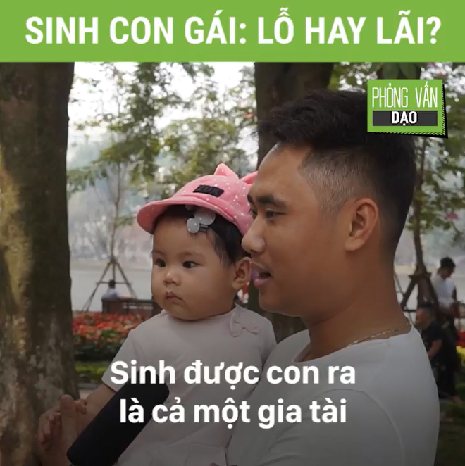 Phỏng vấn dạo: Sinh con gái, bố mẹ lỗ hay lãi? - Ảnh 2.