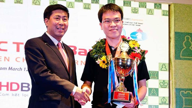 Si&ecirc;u Đại kiện tướng quốc tế L&ecirc; Quang Li&ecirc;m xếp hạng hạt giống số 1 giải cờ vua HDBank 2018 - Ảnh 2.