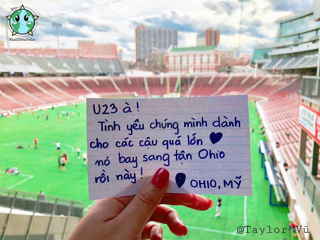 Đưa U23 đi khắp thế gian: fan bóng đá Việt ngọt ngào quá đi thôi! - Ảnh 4.