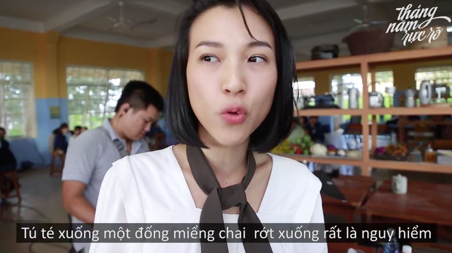 Clip: Cô nghiện Kiều Chinh (Thanh Tú) bị đạp 43 lần đến độ chảy máu chân trong Tháng Năm Rực Rỡ - Ảnh 8.