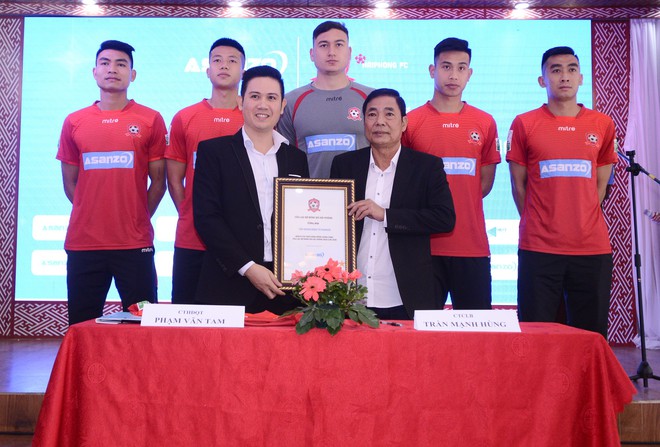 CLB Hải Phòng có nhà tài trợ ngay trước thềm V.League 2018 - Ảnh 1.