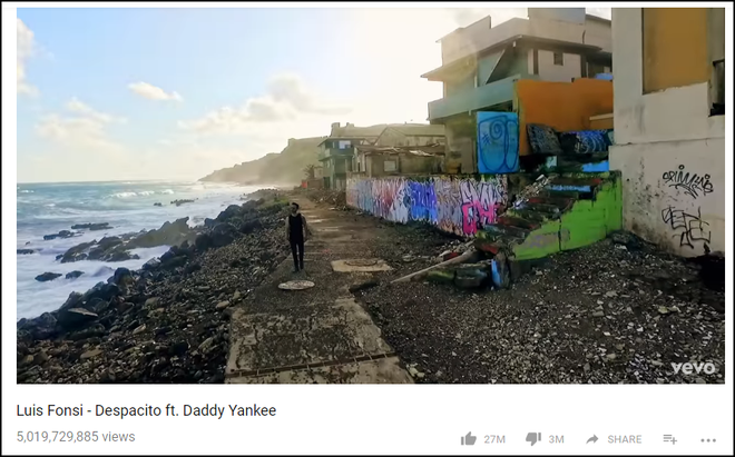 MV Despacito bị hack đ&atilde; trở lại như xưa, c&ograve;n nguy&ecirc;n 5 tỷ view kh&ocirc;ng sứt mẻ t&iacute; g&igrave; - Ảnh 1.
